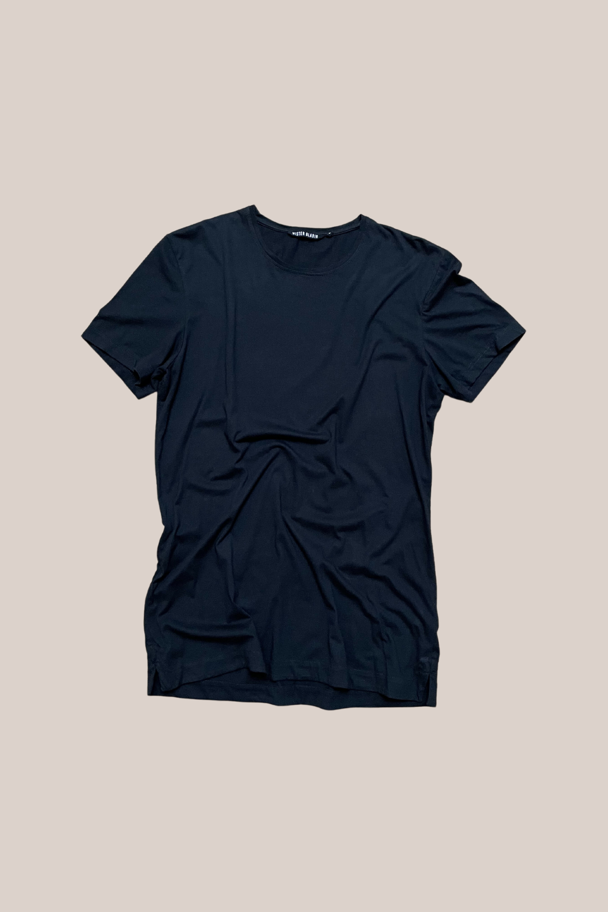 Mister Bladin ethical sustainable organic mens tshirts made in australia cotton BASICS black