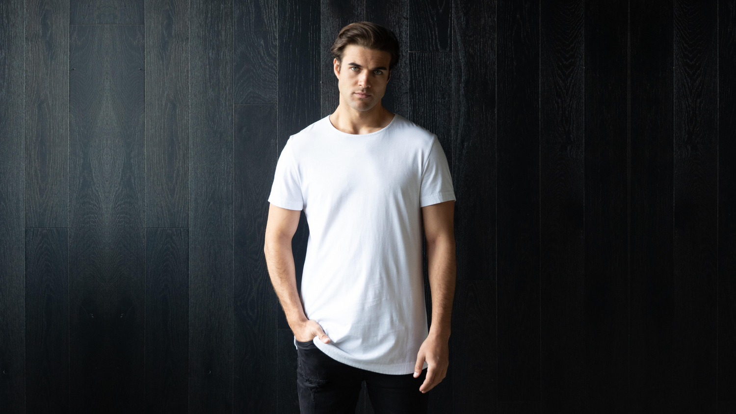 Mister Bladin Australian made organic cotton ethical sustainable mens t-shirts best rated fit longer homepage